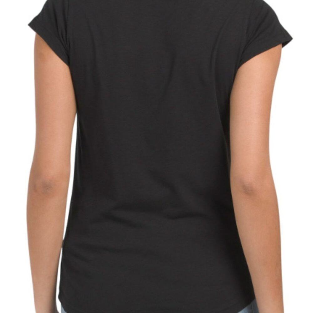 zadig and voltaire mon amour tee black L - Picture 2 of 6